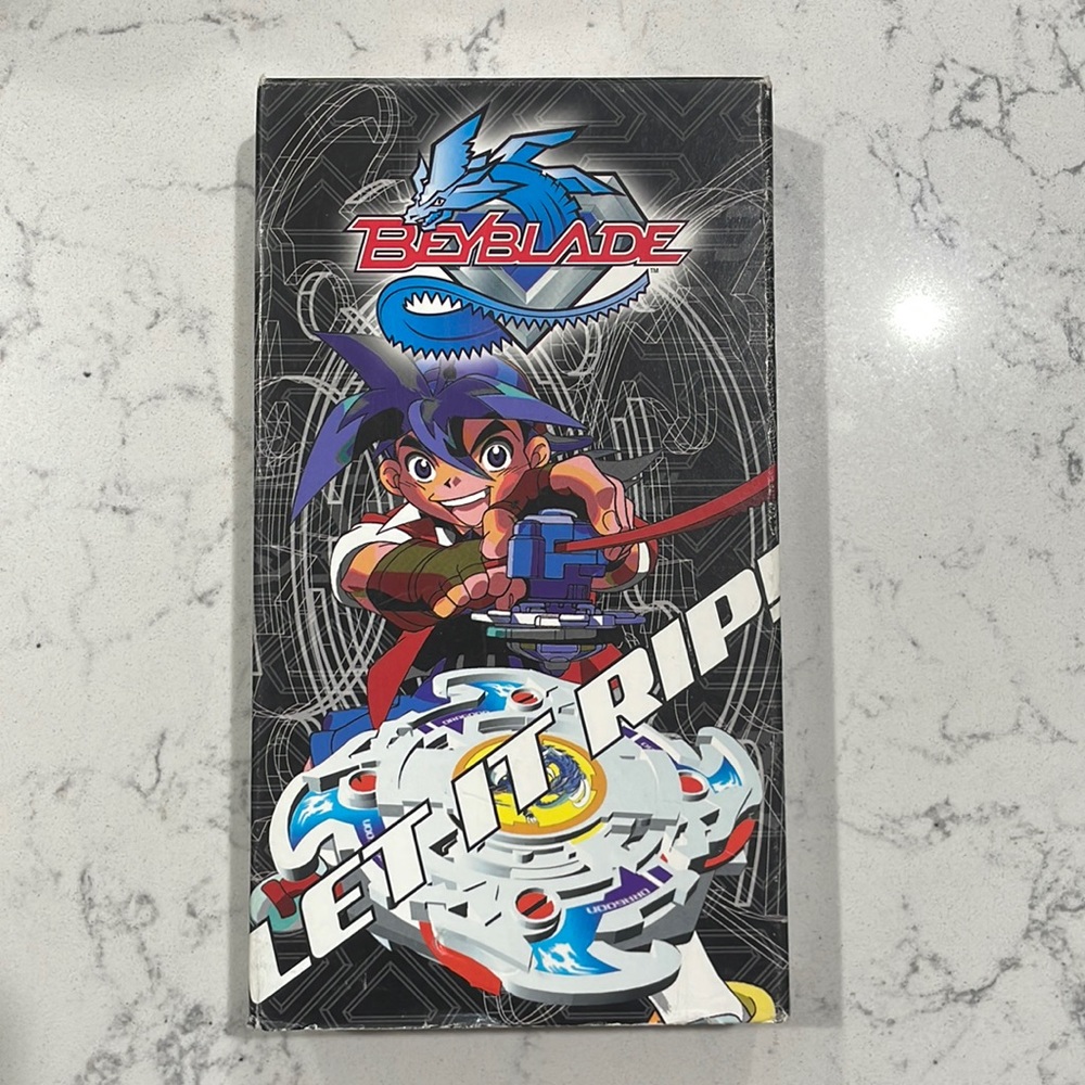 BeyBlade Let It Rip! Vhs